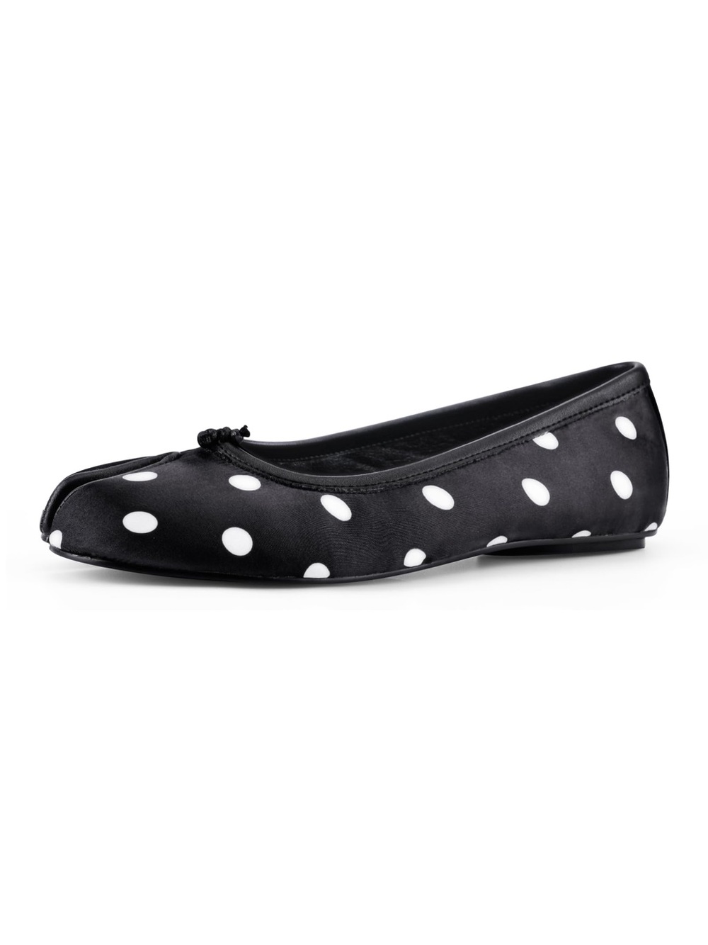POYOIOR Tabi Shoes Split Toe Wide Width Ballet Flats Women’s Size 10 Black